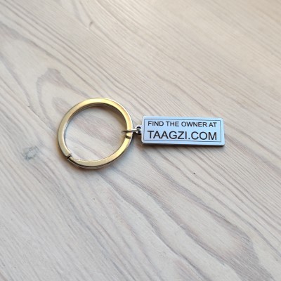 Metal Taagzi key ring